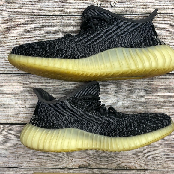 Yeezy Boost 350 V2 Carbon Asriel Authentic Size 7.5 - Picture 10 of 12